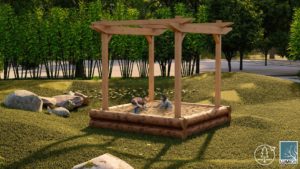 Sandboxes from Natural Impressions Outdoor Play are like no others